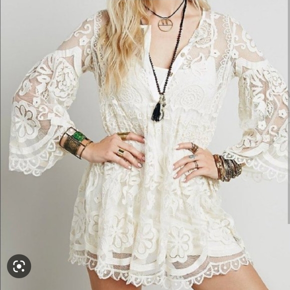 🍒NWOT🍒 FREE PPL X JENS PIRATE BOOTY TUNIC DRESS - Picture 3 of 11